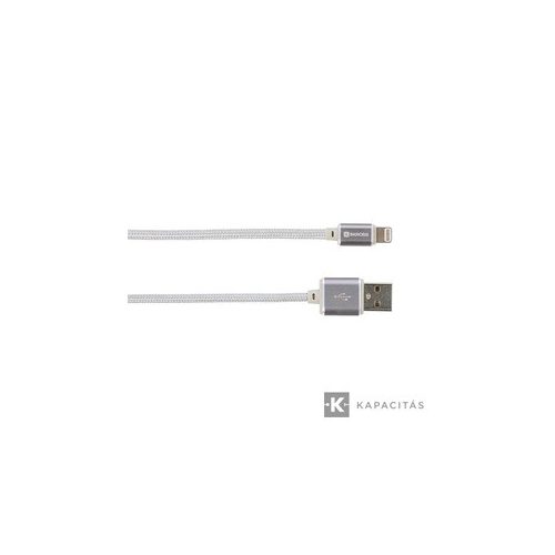 SKROSS Steel Line 2in1 Chargen Sync Micro USB & Lightning kábel 1m