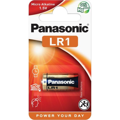 Panasonic Cell Power LR1 1.5V alkáli/tartós elemcsomag