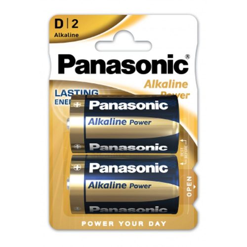 Panasonic Alkaline Power D/góliát 1.5V alkáli/tartós elemcsomag