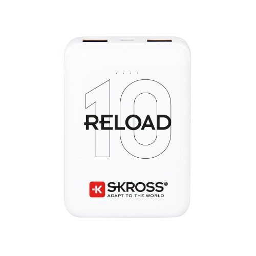 SKROSS Reload10 10Ah power bank USB/microUSB kábellel, két kimenettel