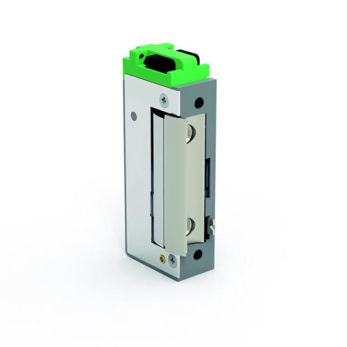 EL. AJTÓZÁR mini electric/normál műk.állítható nyelv, műanyag borítás, 6-28Vac/Dc bebeszülés. mentes