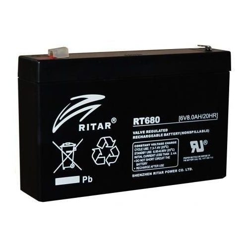 Ritar RT680-F1 zárt ólomakkumulátor