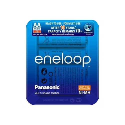 eneloop 3MC-SP-4 AA/ceruza 1900mAh Sliding Pack Ni-MH akkumulátor 4 db/csomag