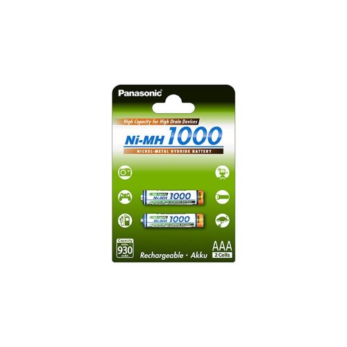 Panasonic BK-4HGAE/2BE AAA 1000mAh Ni-MH akkumulátor