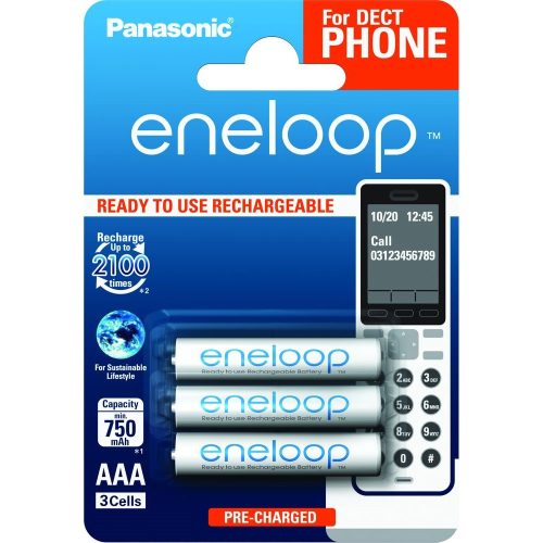 eneloop BK-4MCCE/3DE AAA 750mAh Ni-MH akkumulátor