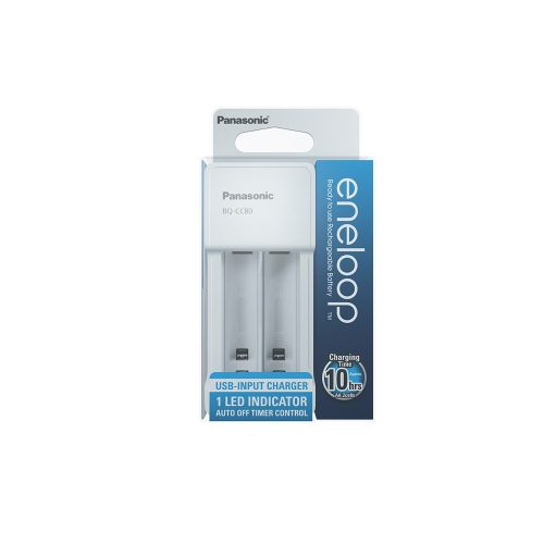 eneloop BQ-CC80USB akkumulátor töltő időzítővel AA/AAA