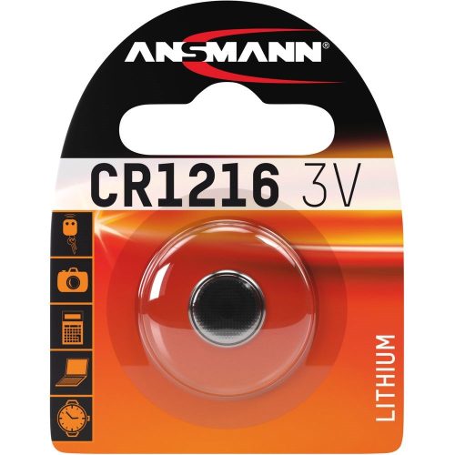 ANSMANN CR1216 3V lítium gombelem 1db/csomag