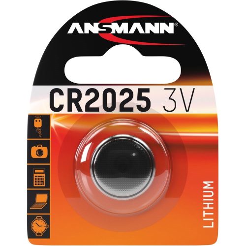 ANSMANN CR2025 3V lítium gombelem 1db/csomag