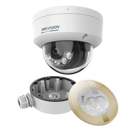   Hikvision DS-2CD1127G2H-LIUF(2.8mm)+DS-1280ZJ-DM46 2 Mpx-es IP kamera