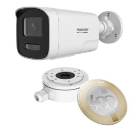   Hikvision DS-2CD1T47G3H-LIU(2.8mm)+DS-1280ZJ-XS 4 Mpx-es IP kamera