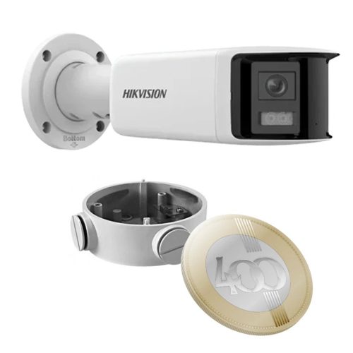 Hikvision DS-2CD1T67G2HP-LIUF/SL(2.8mm)+DS-1280ZJ-XS 6 Mpx-es IP kamera