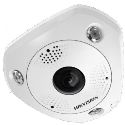 12 MP 360° vandálbiztos IR Smart IP panorámakamera; hang I/O; riasztás I/O; mikrofon/hangszóró
