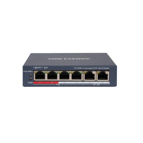 Hikvision DS-3E0106P-E/M(B) PoE switch