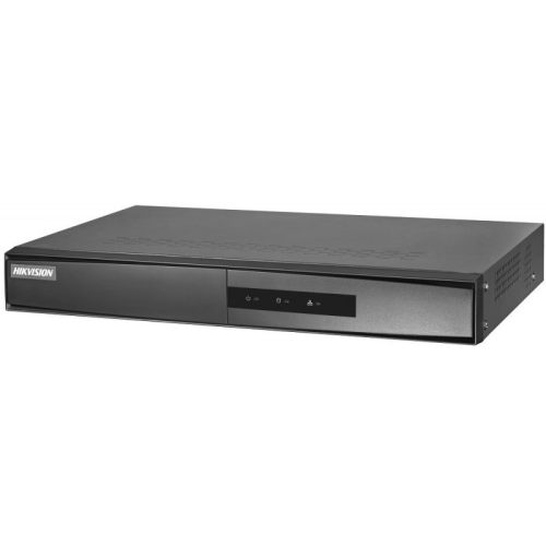 8 csatornás PoE NVR; 60/60 Mbps be-/kimeneti sávszélesség; fém burkolat