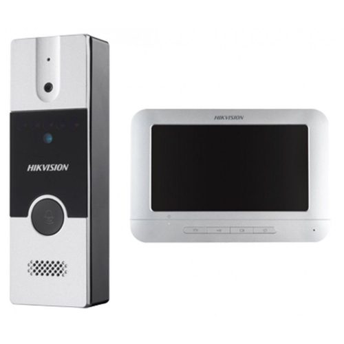 Hikvision DS-KIS202T 4 vezetékes, egylakásos audio, video kaputelefon szett