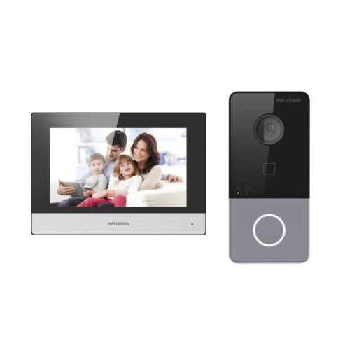 Hikvision DS-KIS603-P(C)/Europe BV Egylakásos Video IP kaputelefon szett