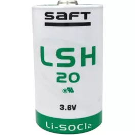 Saft LSH20 3,6V 13Ah ipari elem, Li-SOCl2