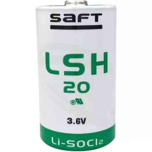 Saft LSH20 3,6V 13Ah ipari elem, Li-SOCl2