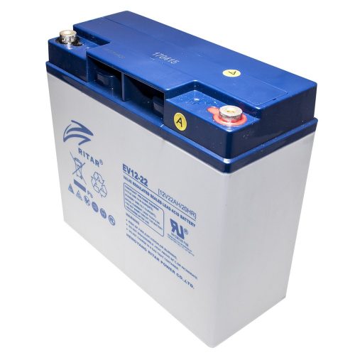 12V 22 Ah AKKUMULÁTOR /RITAR/ ciklikus F3  