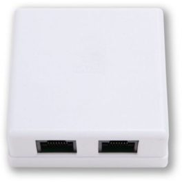 WO-112 Falra szerelhető RJ45 aljzat, UTP, 2 portos