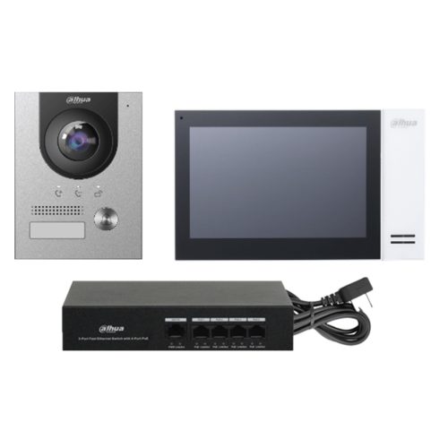 Dahua KTP01-S2(F) Egylakásos Video IP kaputelefon szett