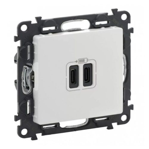 Legrand Valena Life 753107 Mechanizmus burkolatú aljzat, USB