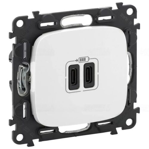 Legrand Valena Allure 755345 Mechanizmus burkolatú aljzat, USB