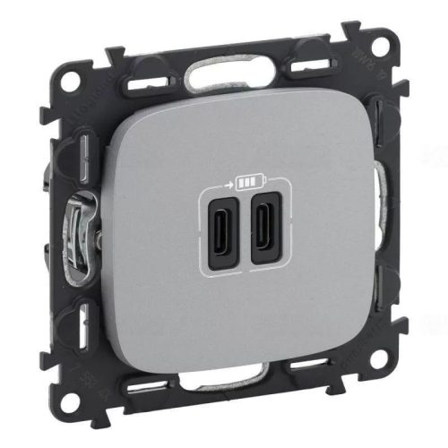 Legrand Valena Allure 755347 Mechanizmus burkolatú aljzat, USB