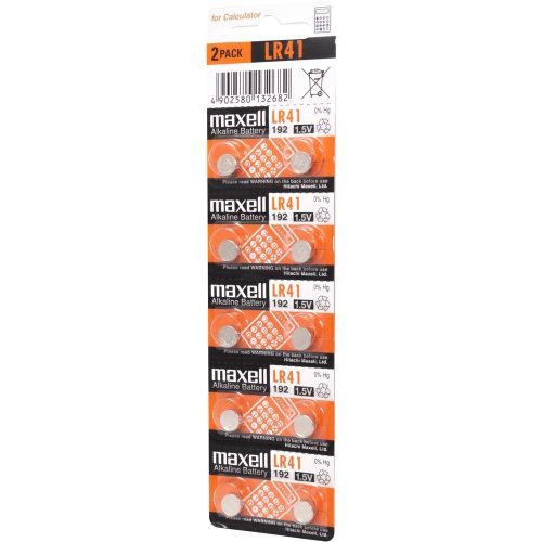 Maxell LR41L 1,5V alkáli gombelem 10db/csomag