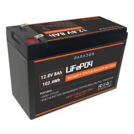 Paradox LiFePO4 8 Ah akkumulátor Paradox LiFePO4 8 Ah