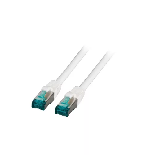 Cat.6a patchkábel, S/FTP, LSZH, 10 m, fehér (EFB)