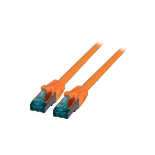 Cat.6a S/FTP patchkábel 3m, narancs
