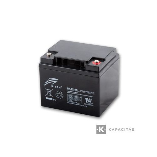 12V 45 Ah AKKUMULÁTOR /RITAR/  