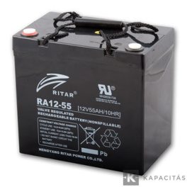12V / 55Ah Ritar F11 zárt ólomakkumulátor