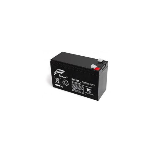 RItar RT1280-F1 12V 8Ah zárt ólomakkumulátor
, , 