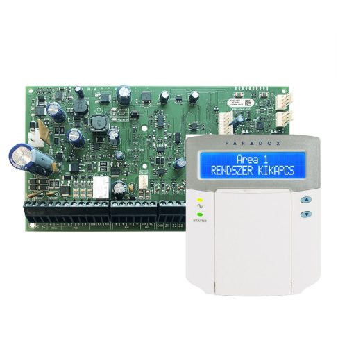Paradox EVOHD+ és K641+ szett - 192 zónás, vezetékes központ szett