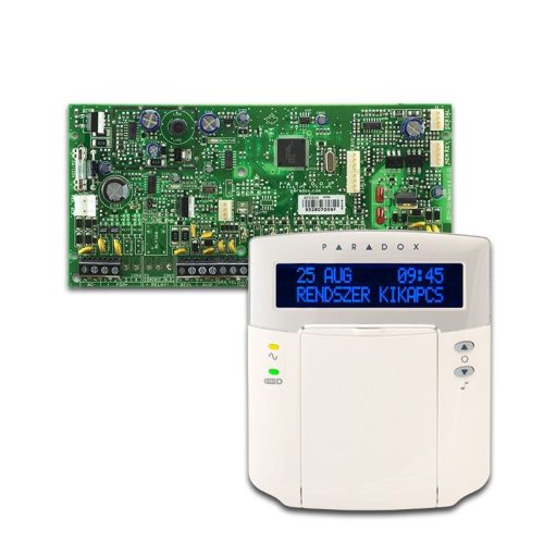 Spectra SP7000 központ + K32LCD+ kezelő tamper kapcsolóval