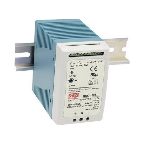 Mean Well DRC-100A akkumulátortöltős Tápegység