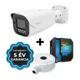   Techson TCI MS6 C104 WI70 AM Z4 /PA + JG + SCSTD1 4 Mpx-es IP kamera Tömszelencés kötődobozzal és SmartCenter STD licenccel