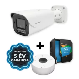   Techson TCI MS6 C106 WI70 AM Z4 /PA + JS + SCSTD1 6 Mpx-es IP kamera Kötődobozzal és SmartCenter STD licenccel