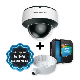   Techson TCI MS6 D006 WI ADM -2.8 + JG + SCSTD1 6 Mpx-es IP kamera Tömszelencés kötődobozzal és SmartCenter STD licenccel