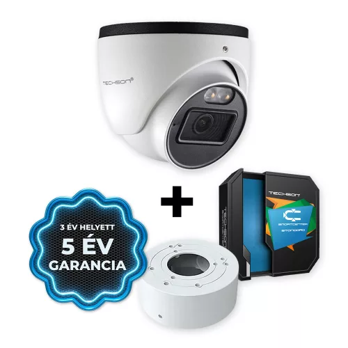 Techson TCI MS6 E006 WI AM -2.8 + JS + SCSTD1 6 Mpx-es IP kamera Kötődobozzal és SmartCenter STD licenccel