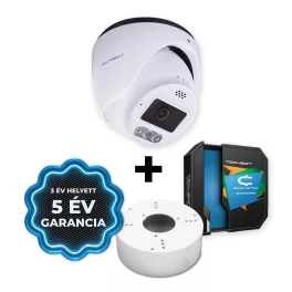   Techson TCI MS6 E106 WI ADM Z4 /PA + JS + SCSTD1 6 Mpx-es IP kamera Kötődobozzal és SmartCenter STD licenccel