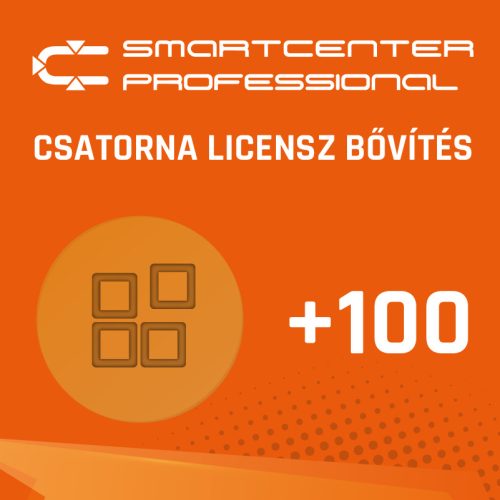 Techson SmartCenter Professional Eszköz/csatorna LicencTC-SmartCenter-Pro100Ch