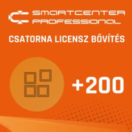   Techson SmartCenter Professional Eszköz/csatorna LicencTC-SmartCenter-Pro200Ch
