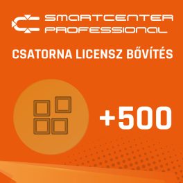   Techson SmartCenter Professional Eszköz/csatorna LicencTC-SmartCenter-Pro500Ch