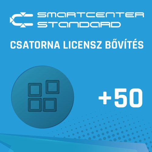Techson SmartCenter Standard Eszköz/csatorna LicencTC-SmartCenter-STD50Ch