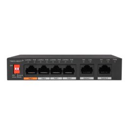 Techson TCSL AMP04 2MU 6 portos PoE switch