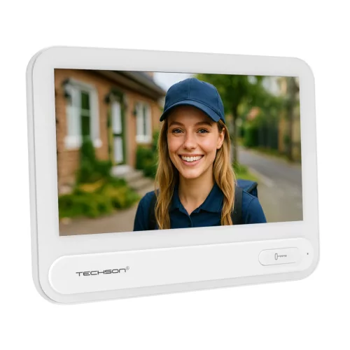 Techson TCTIS716WHITE Beltéri Video IP kaputelefon