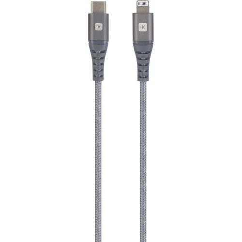 SKROSS Steel Line USB kábel, töltő, szinkron, (USB-C - lightning) 1,2m